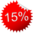 15% off